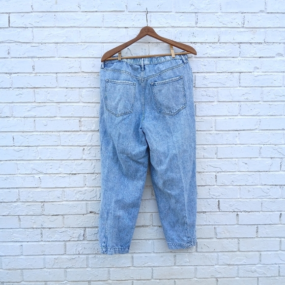 Banana Republic Barrel Jeans Stretch Waist Drawstring - Picture 5 of 8